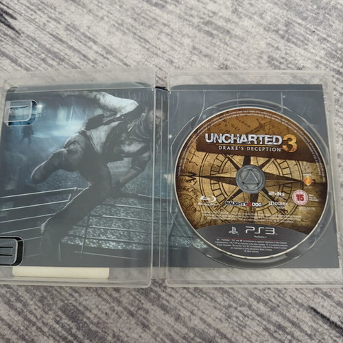 Uncharted 3 PS3 game used, good condition