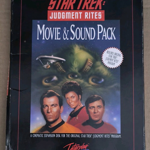 Star Trek Judgment Rites Movie & Sound Pack for PC like new