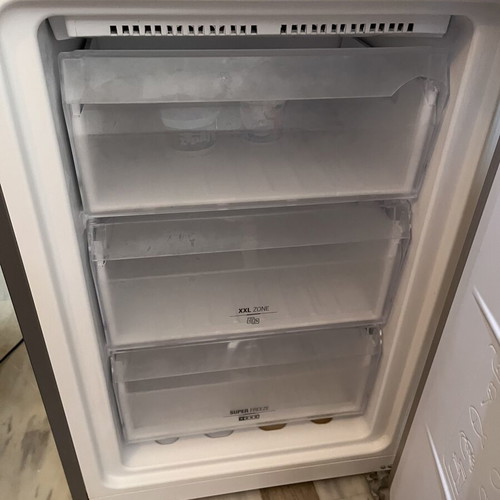 Bauknecht KGN ECO 20 A3+ IN refrigerator freezer used, inox finish