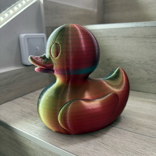 3D Printed Duck New, Color Changing Gradient Effect