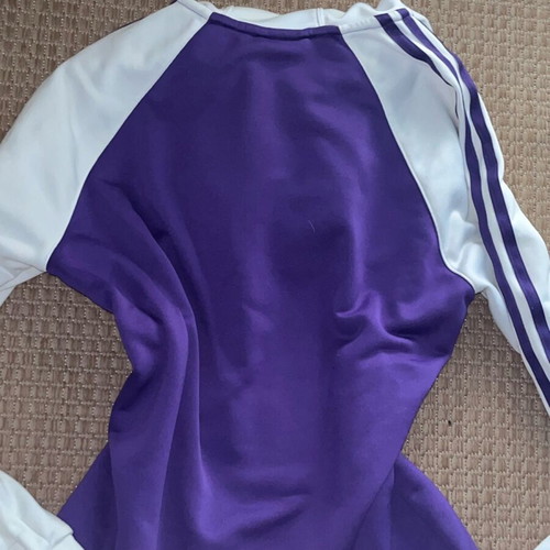 Adidas jacket purple in like new condition