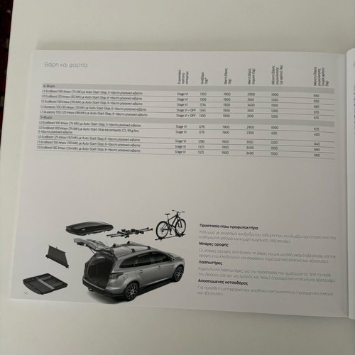 Ford Focus 2012 brochure used