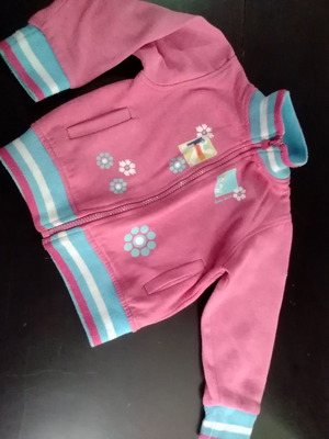 Fouter jacket used for girl 1-1.5 years old
