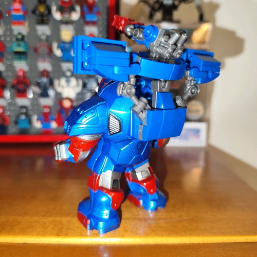 Iron Patriot Hulkbuster figure like new
