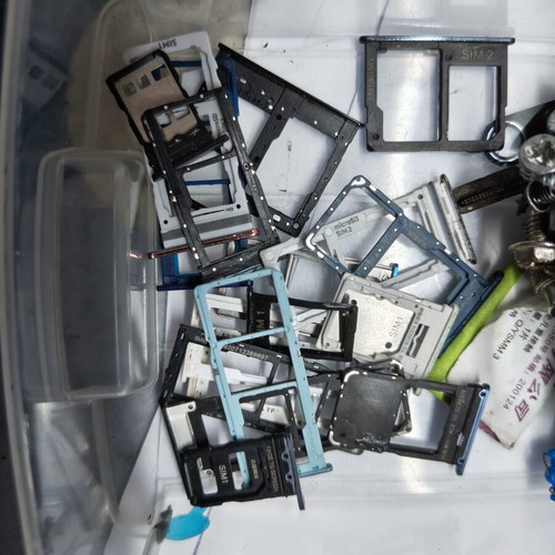 Sim tray for smartphones