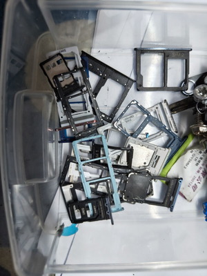 Sim tray for smartphones
