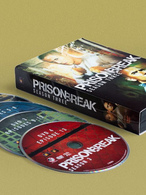 Prison Break Season 2-3 DVD with Greek subtitles