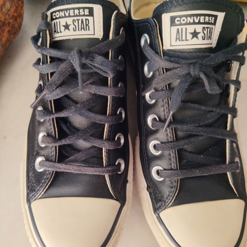 Converse All Star sneakers, size 38, black and white