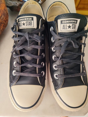 Converse All Star sneakers, size 38, black and white
