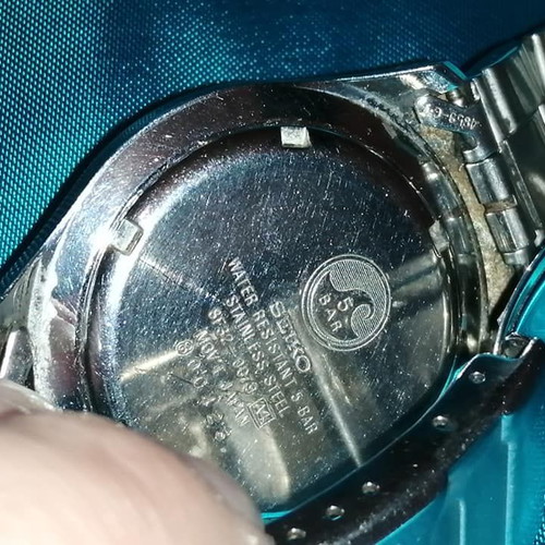 Seiko 8F32-0079 Perpetual Calendar watch used, unisex, titanium