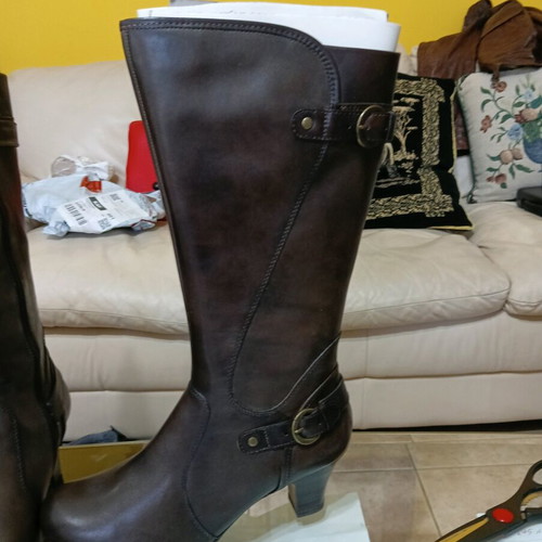 Sunshine knee-high boots brown like new size 41