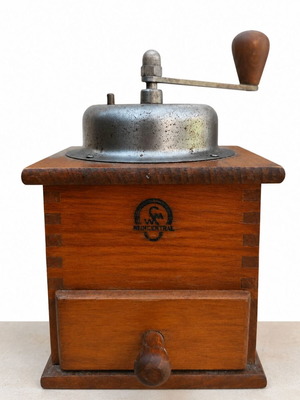 Coffee grinder vintage used, VEB Schnittwerkzeuge und Metallwarenfabrik Klingenthal