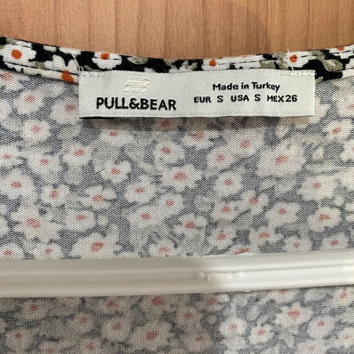 Bershka dress like new, size S/36, floral pattern