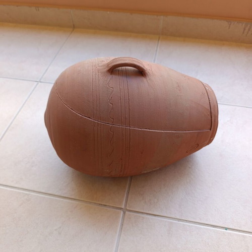 Clay Gastra used, like a kioupi pot