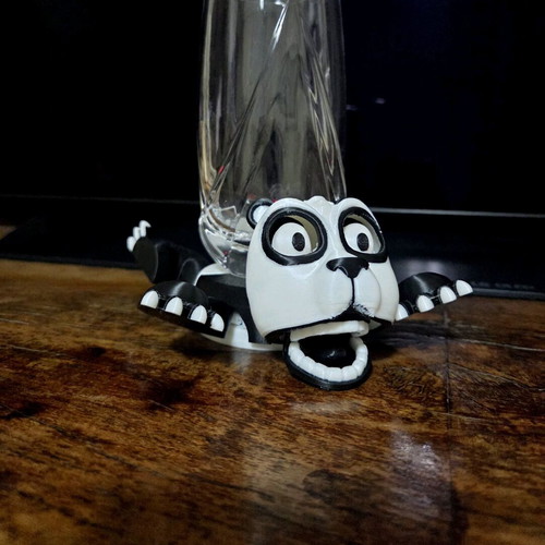 Coaster cup holder Panda like new