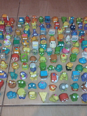 Trash Pack figures used, set of 175 pieces