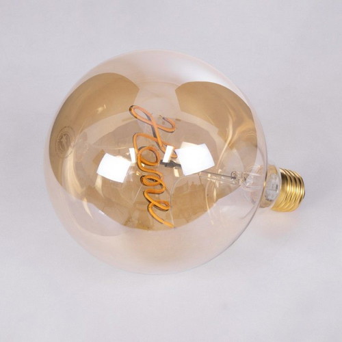 Globostar Home 99254 E27 G125 LED Bulb 2.4W 204lm Ultra Warm White 2200K new