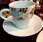  Πορσελάνης Σετ τσαγιού 12 τμχ απο 6 κούπες και 6 πιάτα … Αμεταχείριστο!  (Porcelain tea set)...(Πληροφορίες απόκτησης σε μἠνυμα)