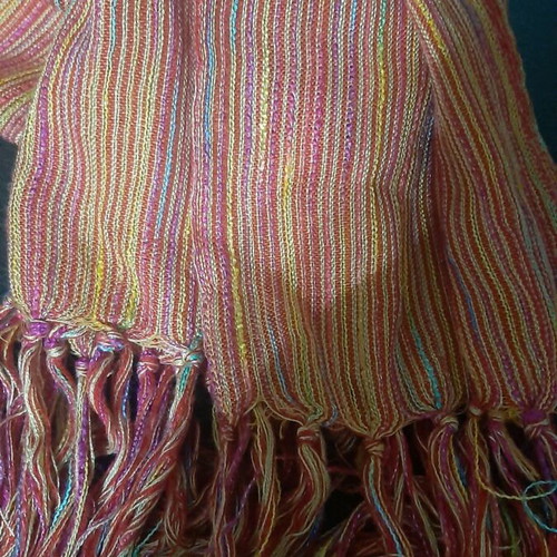 Scarf multicolored like new