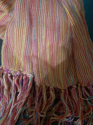 Scarf multicolored like new