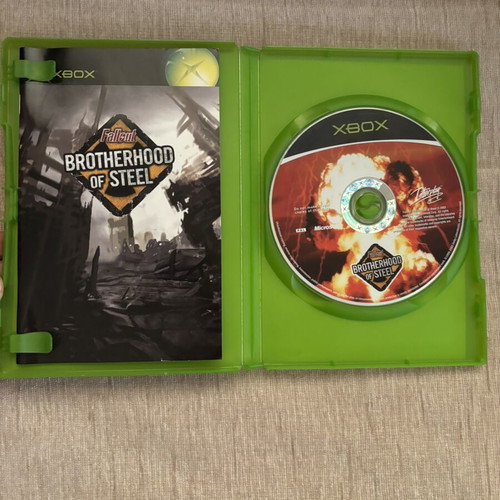 Fallout Brotherhood of Steel Xbox Original game, English