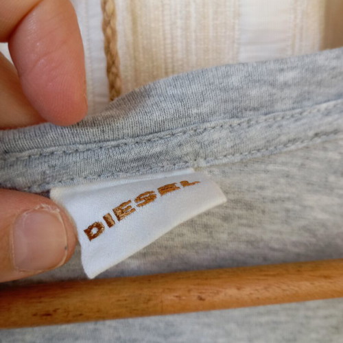 Diesel dress like new, airy material, grey, size M