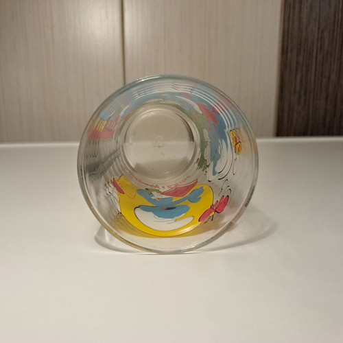 Smurfs Collectible Glass Cup Amora 1996 new