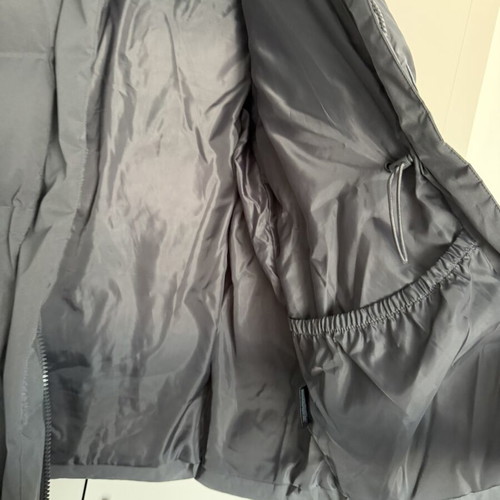 Weekday Dark Grey Puffer Coat New, Oversized, Waterproof, Windproof