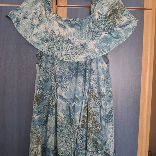 Attrattivo dress like new, blue shades, size large