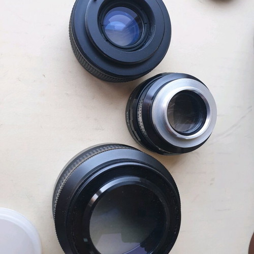 Itorex Macrowider, Auto Tele Converter 2X and Kaligar retro photo lens set