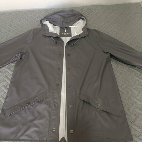 Rain waterproof jacket like new, gray, size S