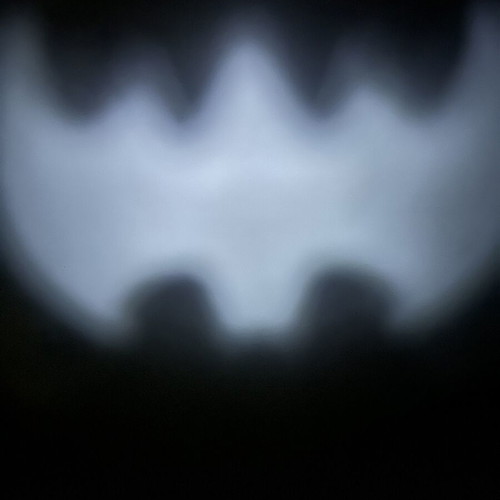 Batman collectible figure with light-up base, Auchan