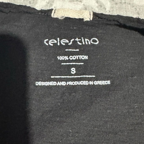 Celestino blouse new, cotton, thin, black, size M
