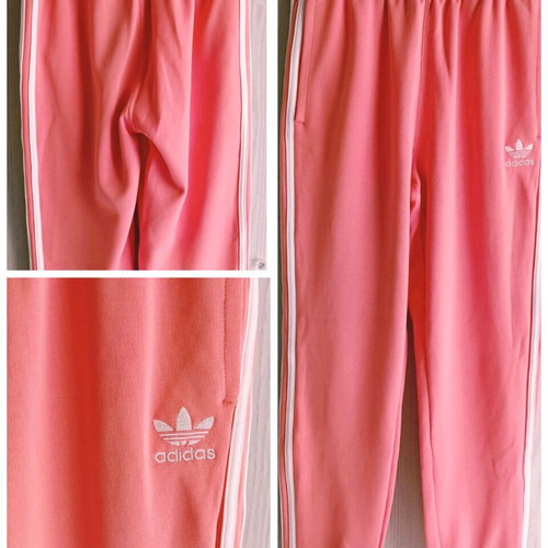 Adidas Originals sportswear like new, white and pink, size S