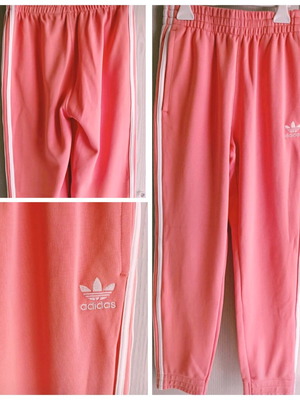 Adidas Originals sportswear like new, white and pink, size S