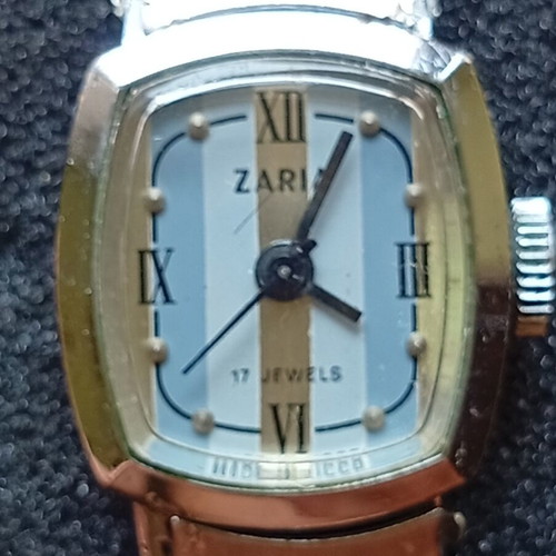 Zaria mechanical wristwatch USSR with Seiko chain