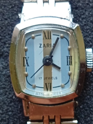 Zaria mechanical wristwatch USSR with Seiko chain