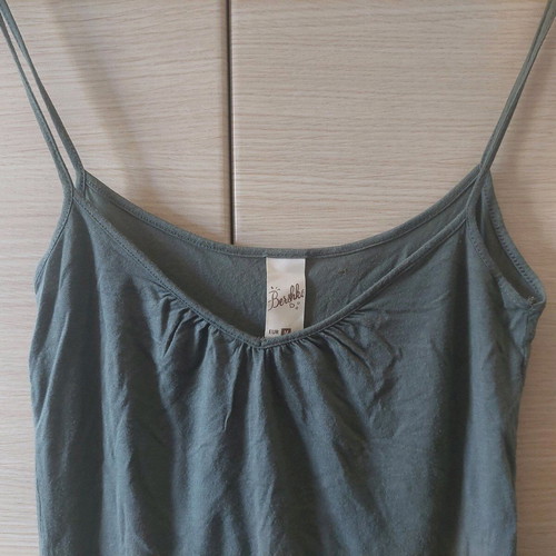 Bershka khaki women's top medium size used