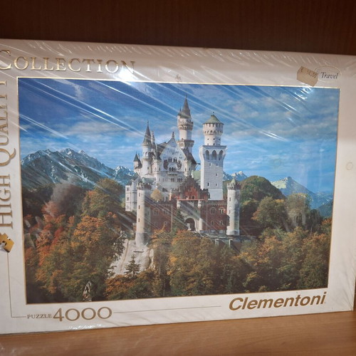 Puzzle Clementoni 4000 pieces sealed, new