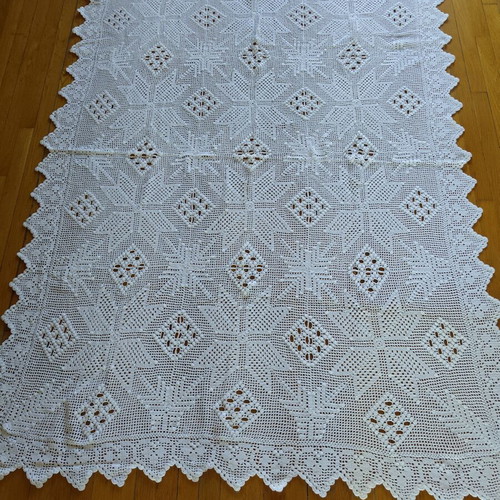 Handmade blanket 160 x 210 cm like new