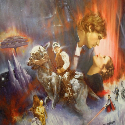 Star Wars Empire Strikes Back poster new 64x90cm