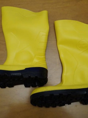 Dunlop Devon Αντιολισθητικές Unisex Γαλότσες Εργασίας Νούμερο 45 Κίτρινες Καινούργιο