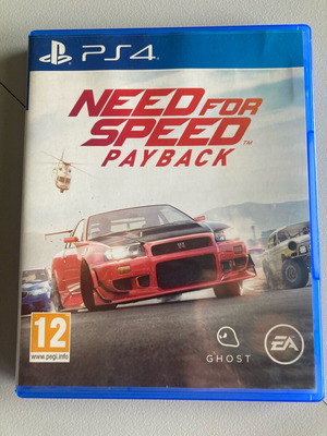 Need for Speed Payback παιχνίδι PS4 σαν καινούργιο, πλήρες με κουτί