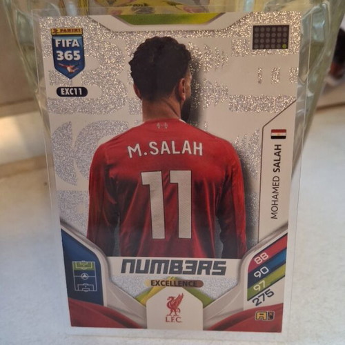 Salah Numbers Panini 2026 card