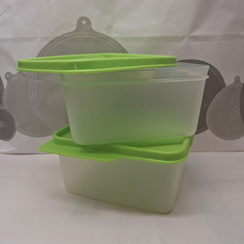Fresh semi-transparent containers 500ml set of 2 new