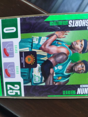 Panini Top Class Euroleague 2025/26 Nunn & Shorts card like new