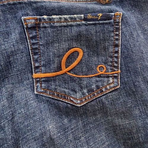 Seven Los Angeles jeans like new, slim fit bootcut, w 31