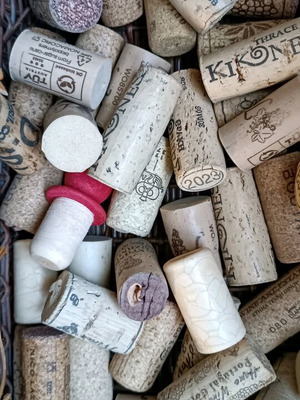 Wine corks used, pack
