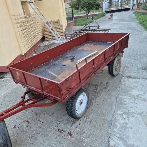 Car Trailer used, 1.5x3.20 with Drawbar 1.30