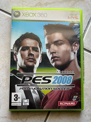 PES 2008 Pro Evolution Soccer Xbox 360 Cristiano Ronaldo Edition new